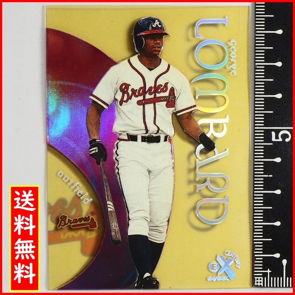 FLEER Skybox EX-CENTURY #94【George Lombard(BRAVES)】1999年プラ製MLBメジャーリーグ野球カードBaseball CARDフリーア【送料込】_画像1