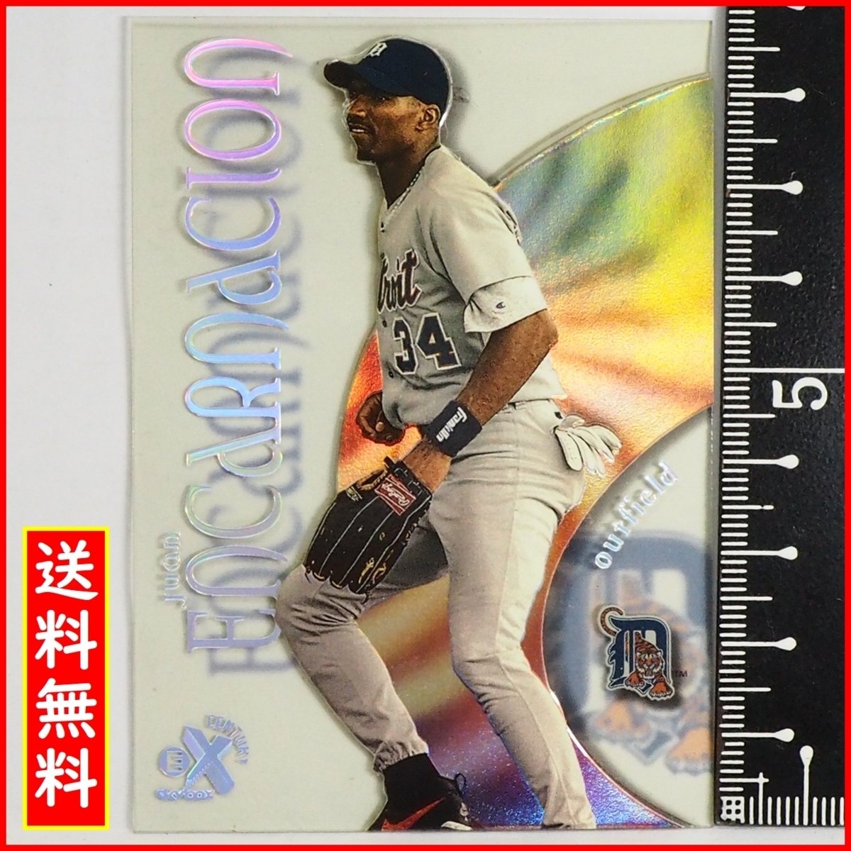 FLEER Skybox EX-CENTURY #80【Juan Encarnacion(Detroit Tigers)】1999年プラ製MLBメジャーリーグ野球カードBaseball CARDフリーア送料込_画像1