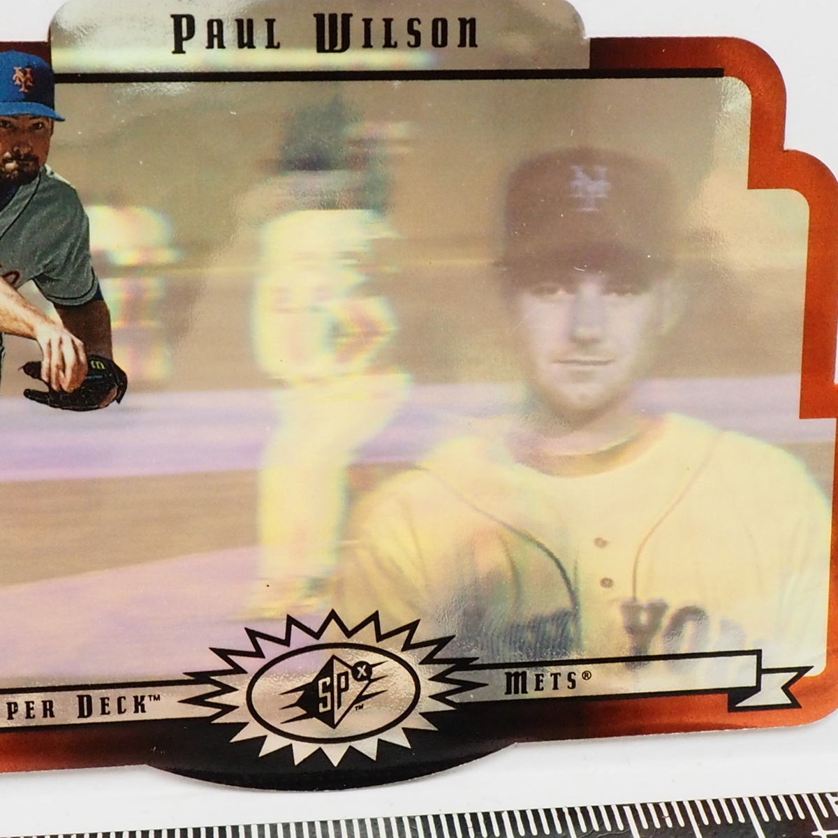 Upper Deck SPX #41【Paul Wilson(METS)】1996年DIE CUT 3DレンチキュラーMLBメジャーリーグ野球カードBaseball CARD【送料込】の画像2