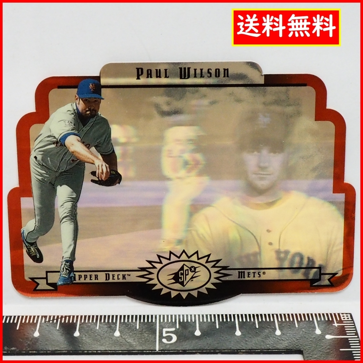 Upper Deck SPX #41【Paul Wilson(METS)】1996年DIE CUT 3DレンチキュラーMLBメジャーリーグ野球カードBaseball CARD【送料込】の画像1
