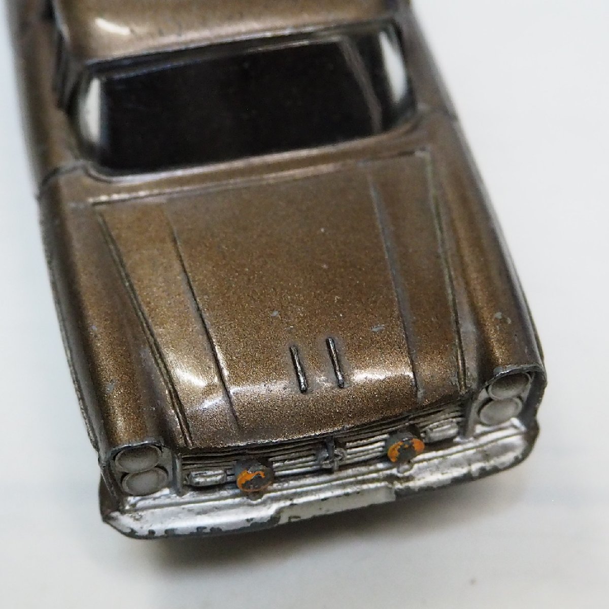 モデルペットNo.10【ニッサン セドリック Nissan Cedric 茶色ブラウン】1/42ミニカー 日産■アサヒATC旭玩具MODEL PET【箱付】送料込_画像３