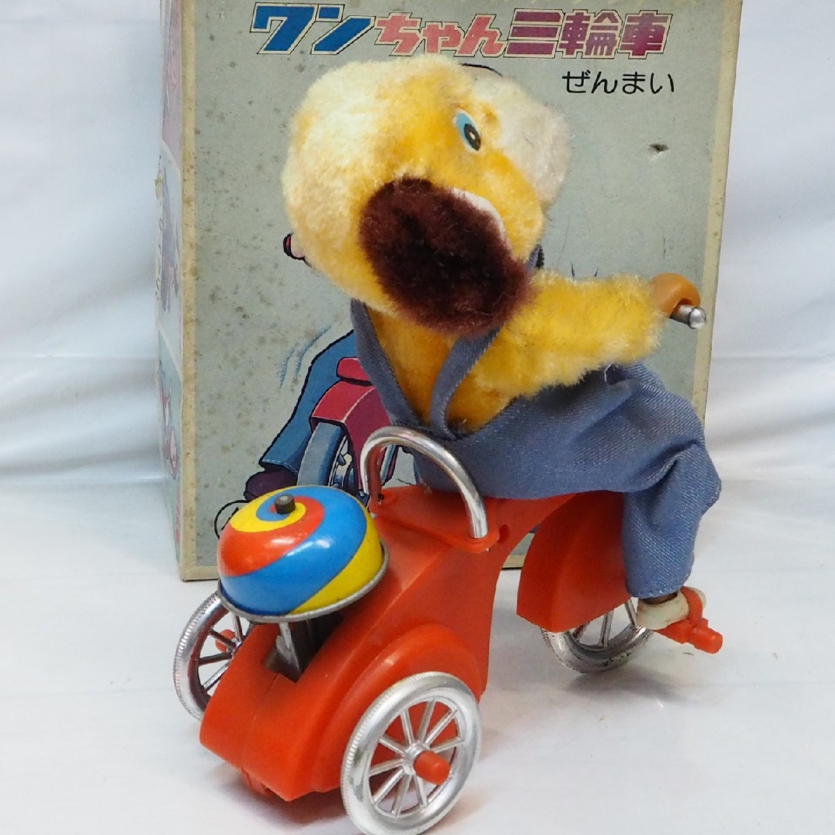  Alps throat ... cycling series [ one Chan tricycle ....zen my ] dog dog DOG Showa Retro #ALPS[ box attaching ] including carriage 