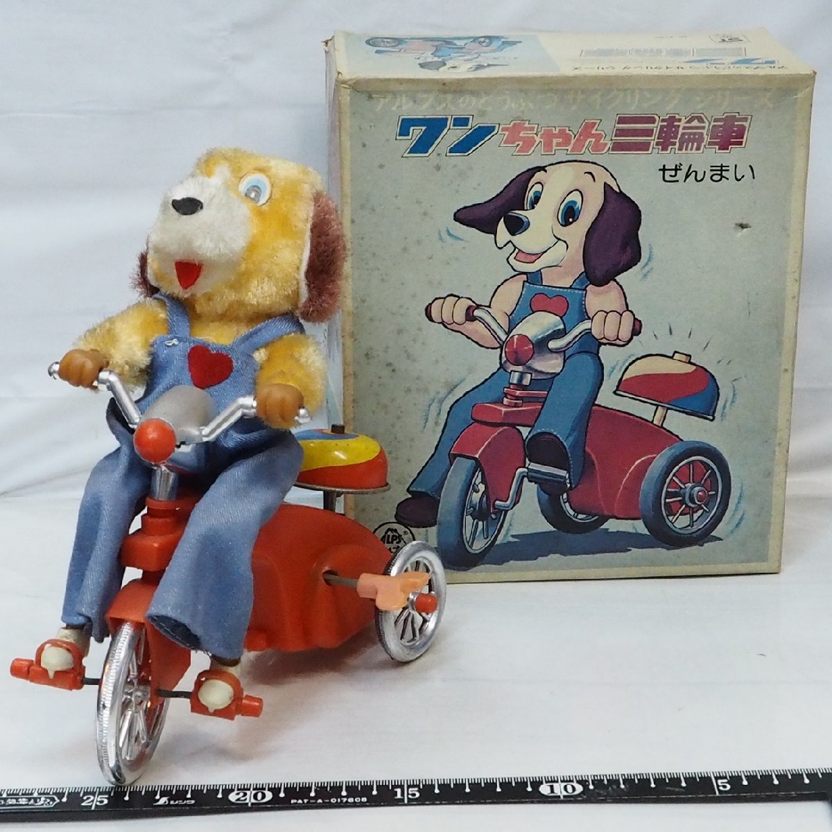  Alps throat ... cycling series [ one Chan tricycle ....zen my ] dog dog DOG Showa Retro #ALPS[ box attaching ] including carriage 