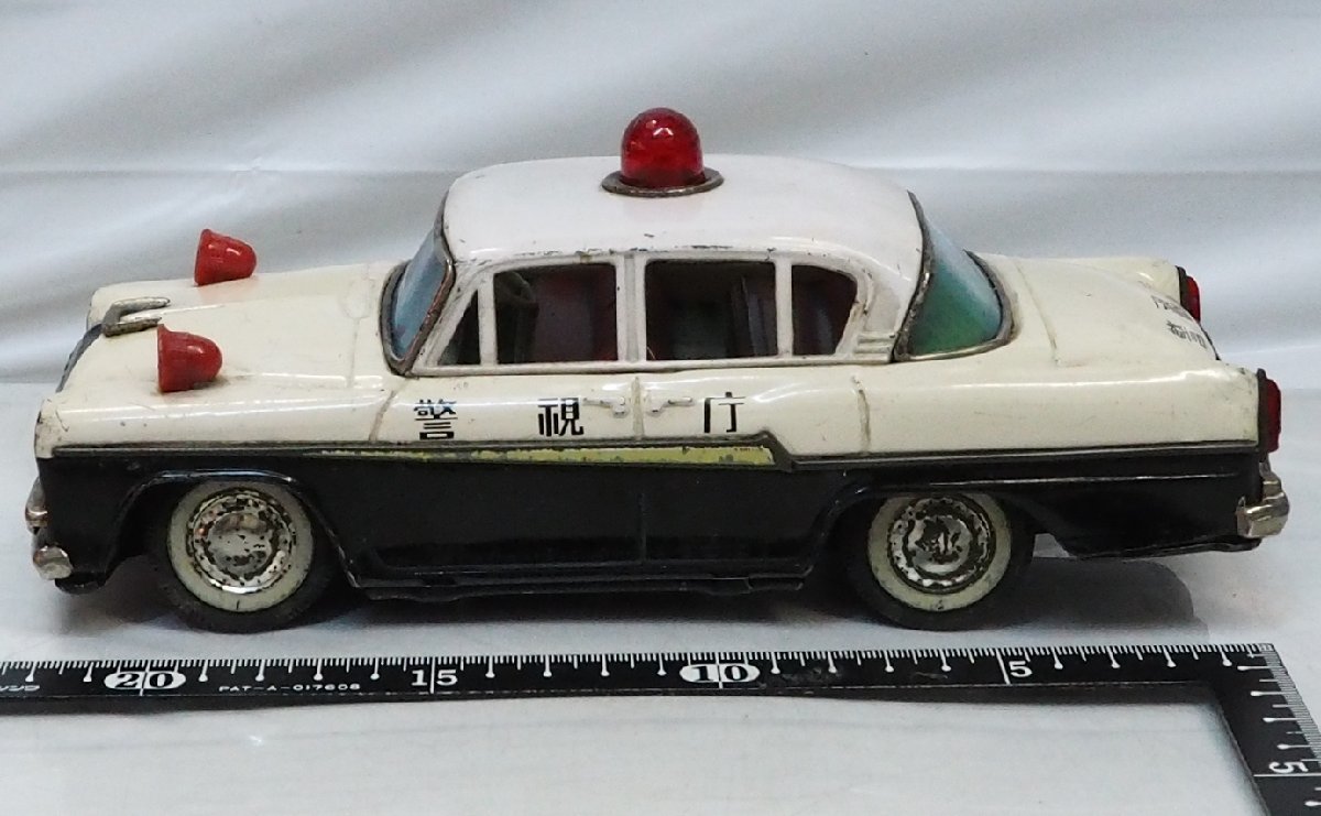 . плата магазин [TOYOPET CROWN первое поколение Toyopet Crown 1900 Deluxe Metropolitan Police Department патрульная машина модифицировано иметь ] жестяная пластина tin toy car#BC BANDAI Bandai [ без коробки ]0365