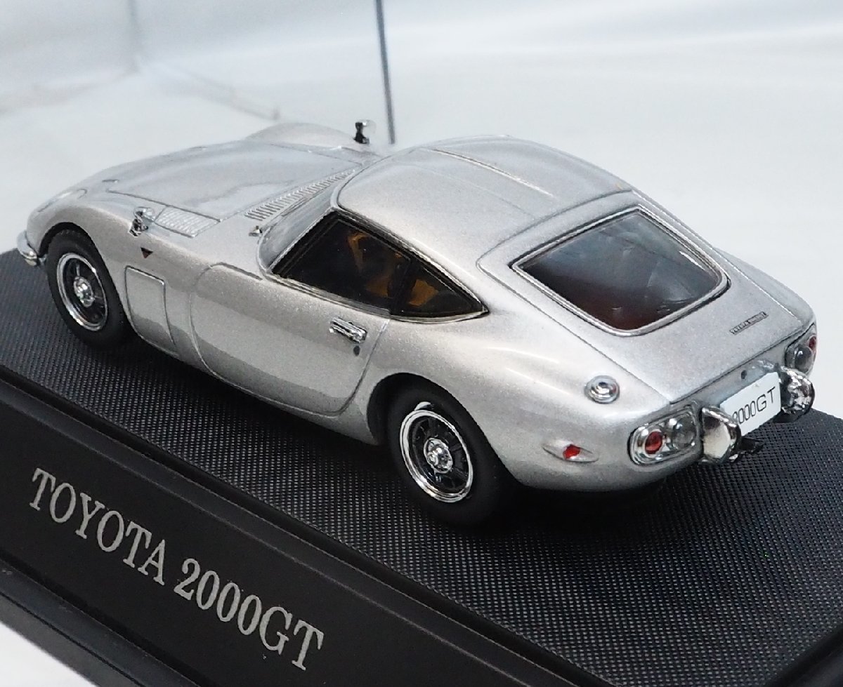 EBBRO【トヨタ TOYOTA 2000GT シルバー】1/43ミニチュア自動車ミニカー■エブロMINITURE MODEL PLANNIG【外箱無】送料込_画像4