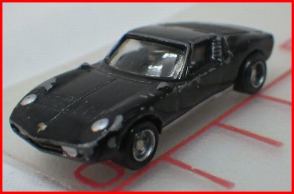 送料込★おまけミニカー■ランボルギーニMiuraミウラ■黒_画像1