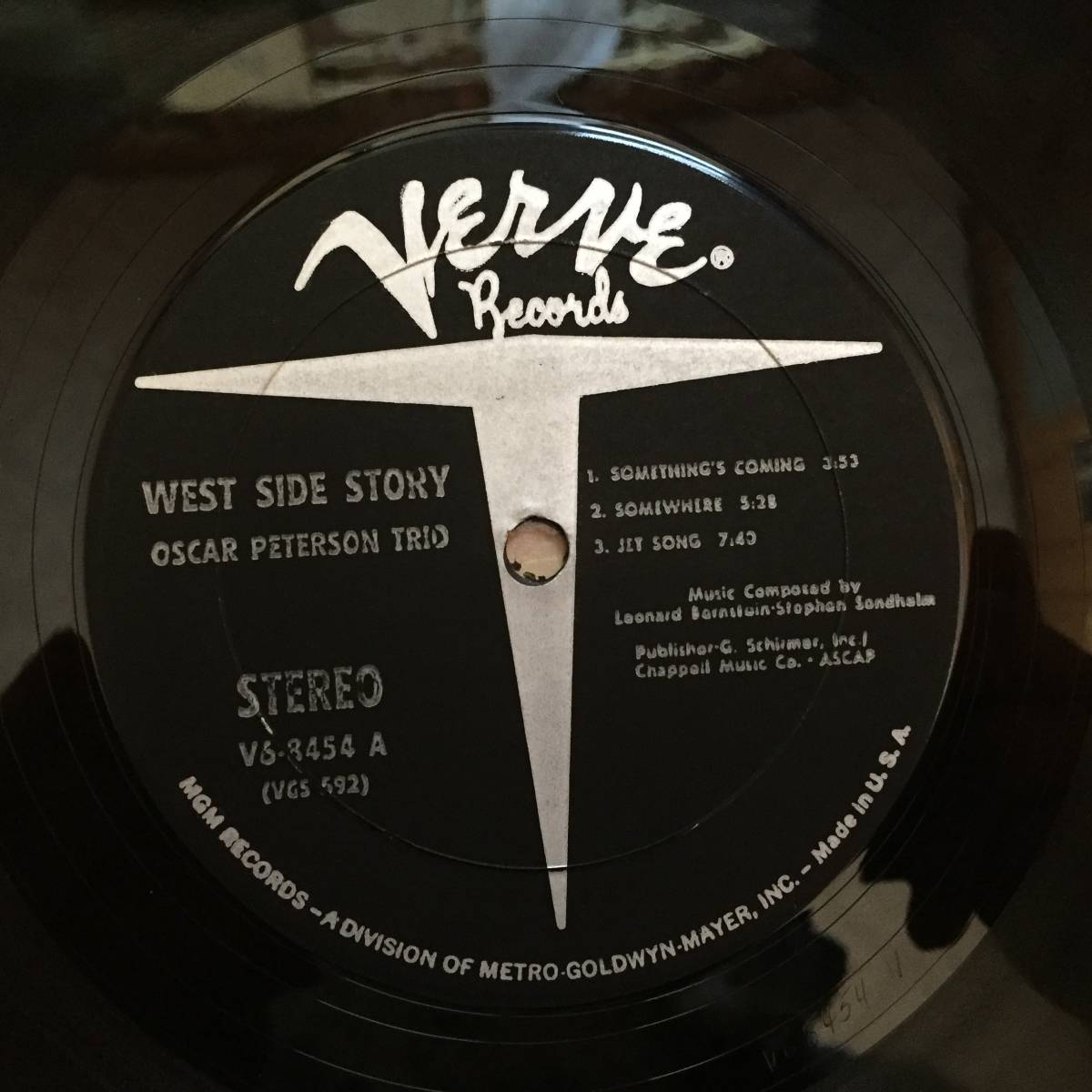アナプロ Oscar Peterson West Side Story 45回転-