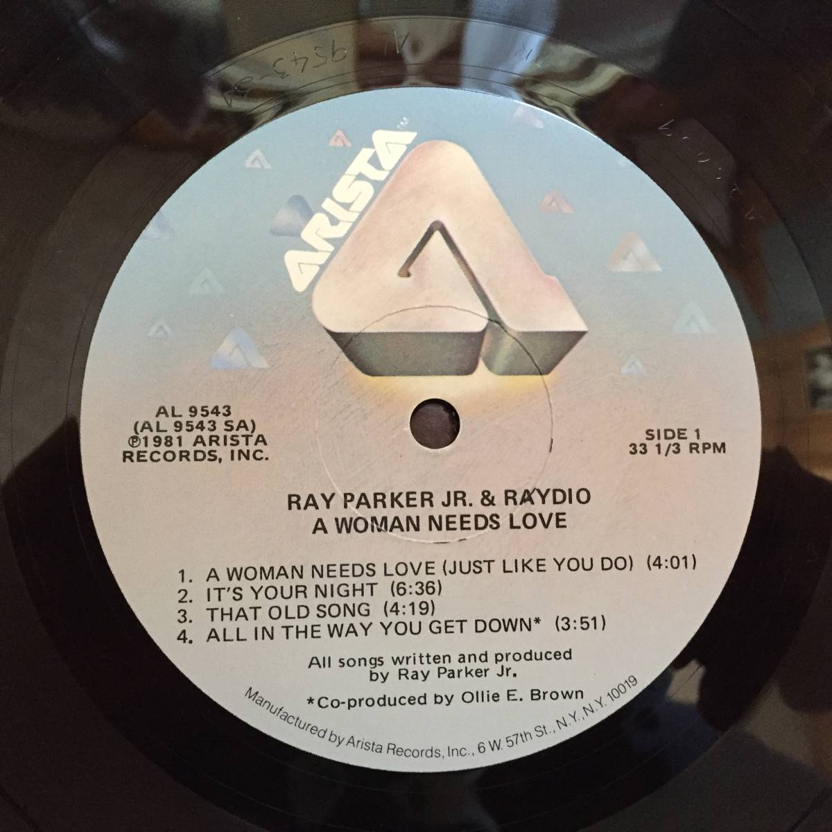 Ray Parker Jr. and Raydio/A Woman Needs Love_画像3