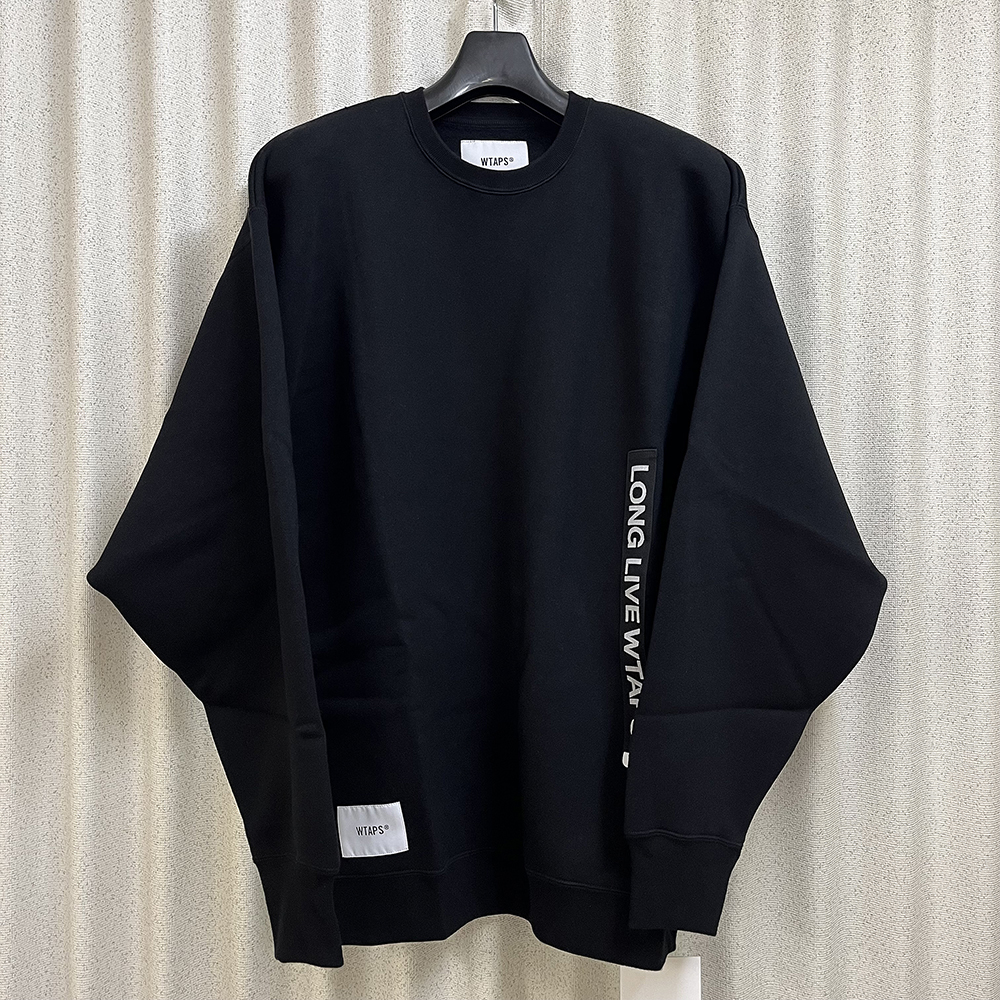茄子紺 新品完売 WTAPS LLW XL 04 ダブルタップス スウェット セーター