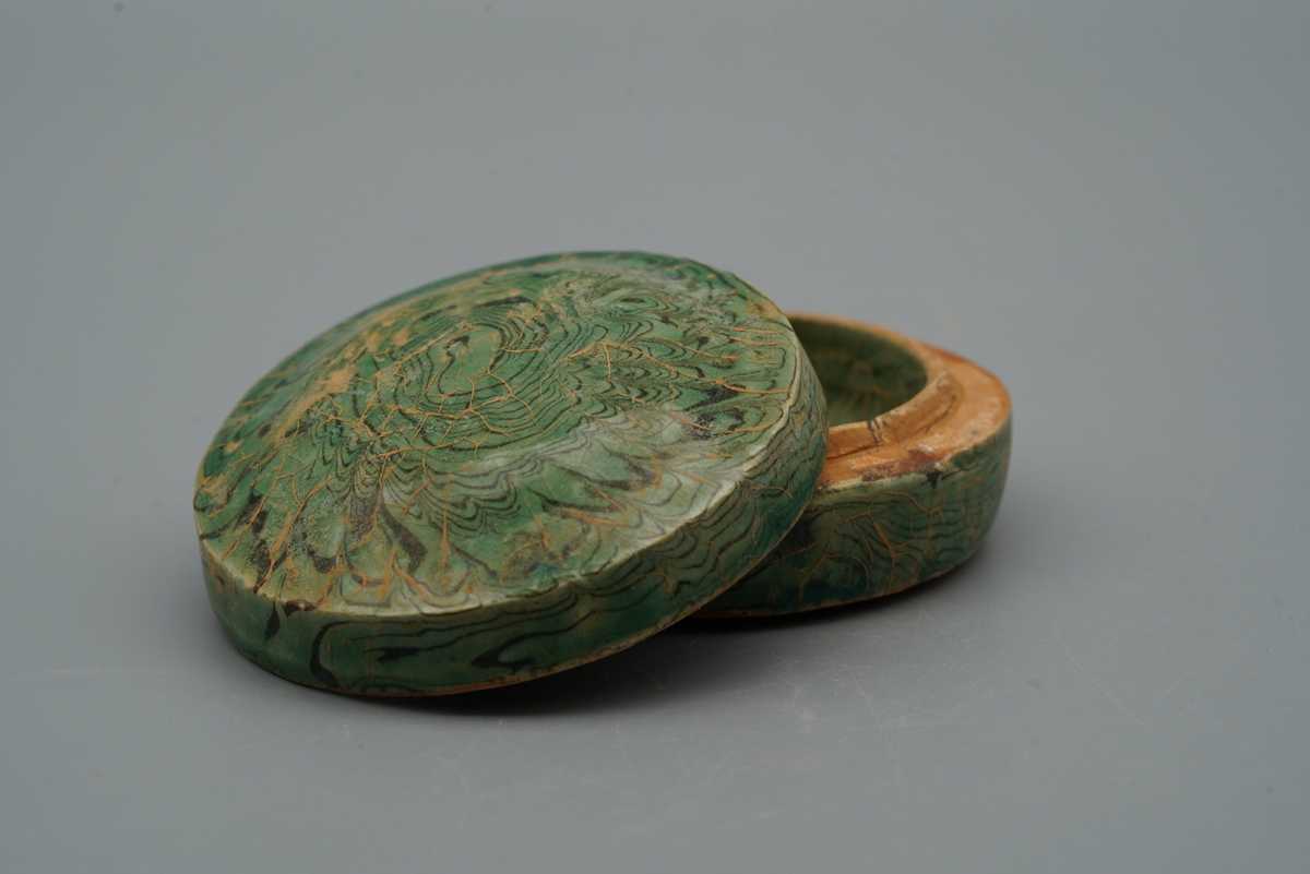 正規取扱店 【海外正規品】 時代物 印泥入れ 時代物 美術品 美術品