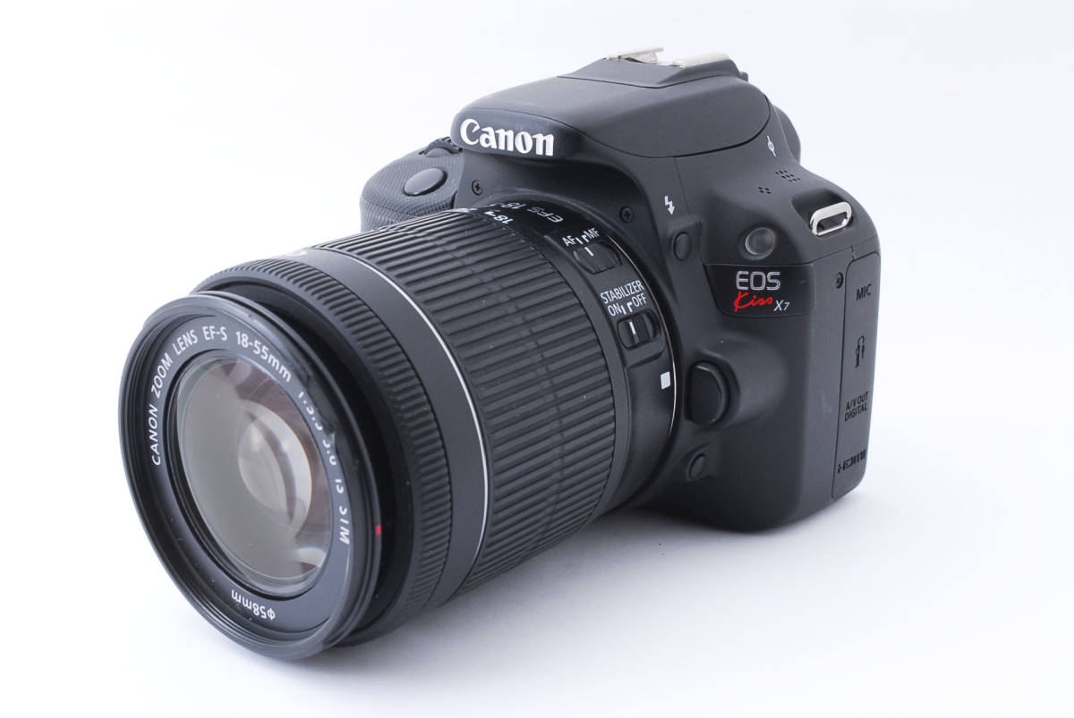 美品☆1800万画素☆キヤノン canon kiss x7i-