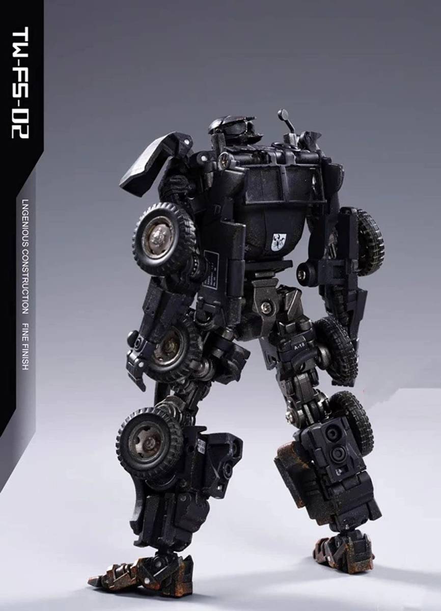新品未開封 Toyworld TW-FS02 FIERCE HOT 変形ロボット 可動フィギュア 完成品 _画像2