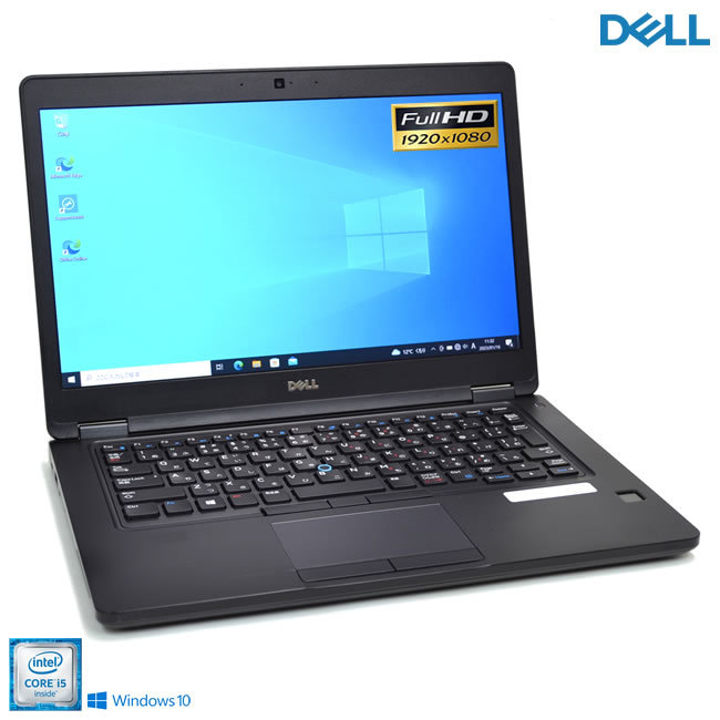 14.0型 フルHD 中古ノートパソコン DELL Latitude 5480 Core i5 6300U m.2SSD256G メモリ8G Webカメラ Wi-Fi NFC Windows10_画像1