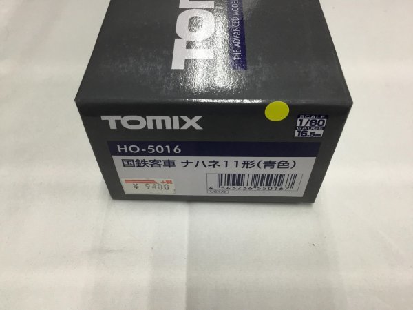 【即納&大特価】  TOMIX　HO-5016　国鉄客車 ナハネ11(青色) JR、国鉄車輌
