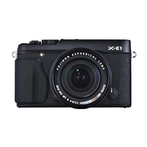 中古 １年保証 美品 FUJIFILM X-E1 レンズキット ブラック