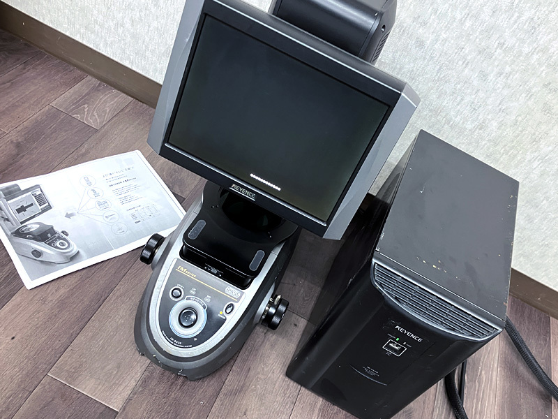 □KEYENCE IM-6500 IM-6020 非接触 画像寸法測定器 コントローラー