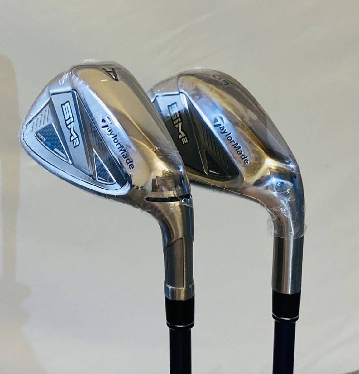 人気爆買い 新品 AW SW 2本セット S 2021 カーボン SIM2 MAX アイアン