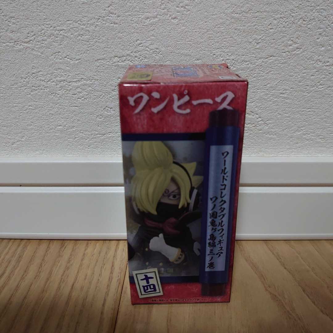 [ unopened ] ONE PIECE One-piece world collectable figure wano country . pieces island compilation 3 10 four : Sanji 