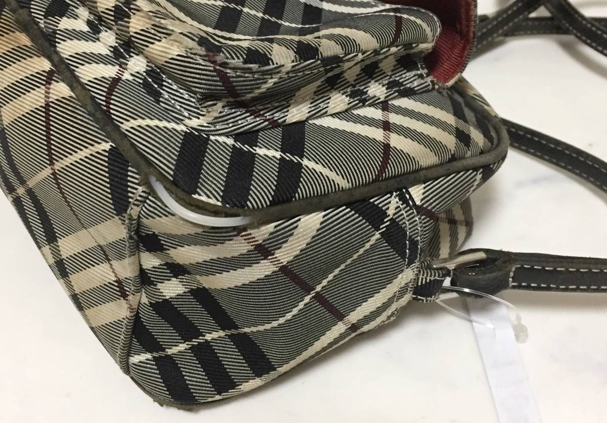no11043 BURBERRY BLUE LABEL バーバリーブルーレーベル 三陽商会 ノバ