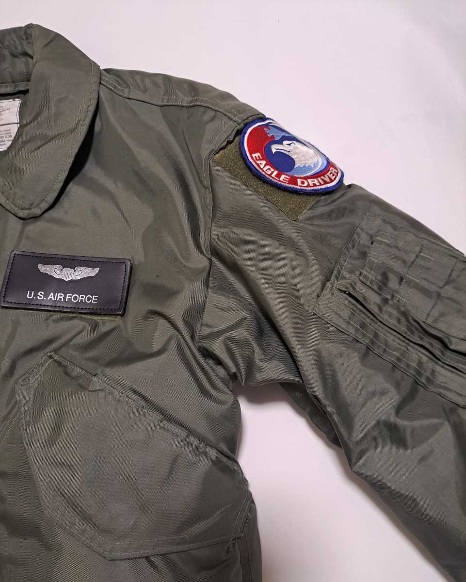 米軍実物 フライトジャケット USA製 vintage CWU-45 メンズ 米軍実物 フライトジャケット USA製 vintage CWU-45 メンズ