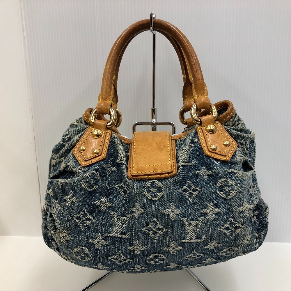 □□ LOUIS VUITTON ルイヴィトン デニム プリーティ M95020 ブルー 傷