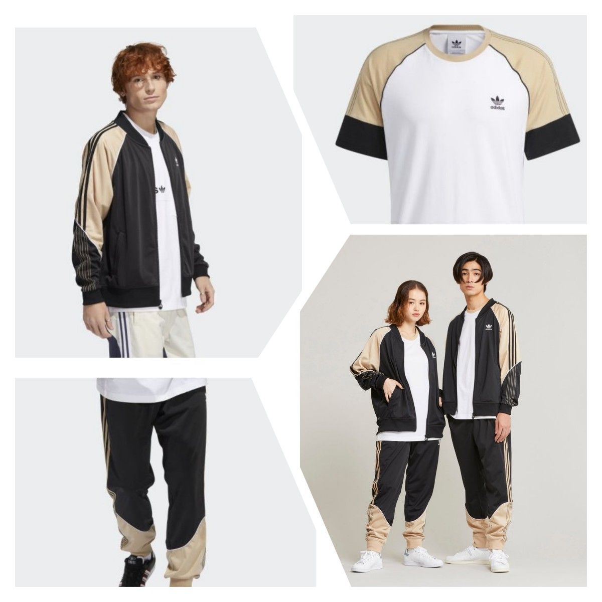 adidasジャージ上下＋Tシャツセット