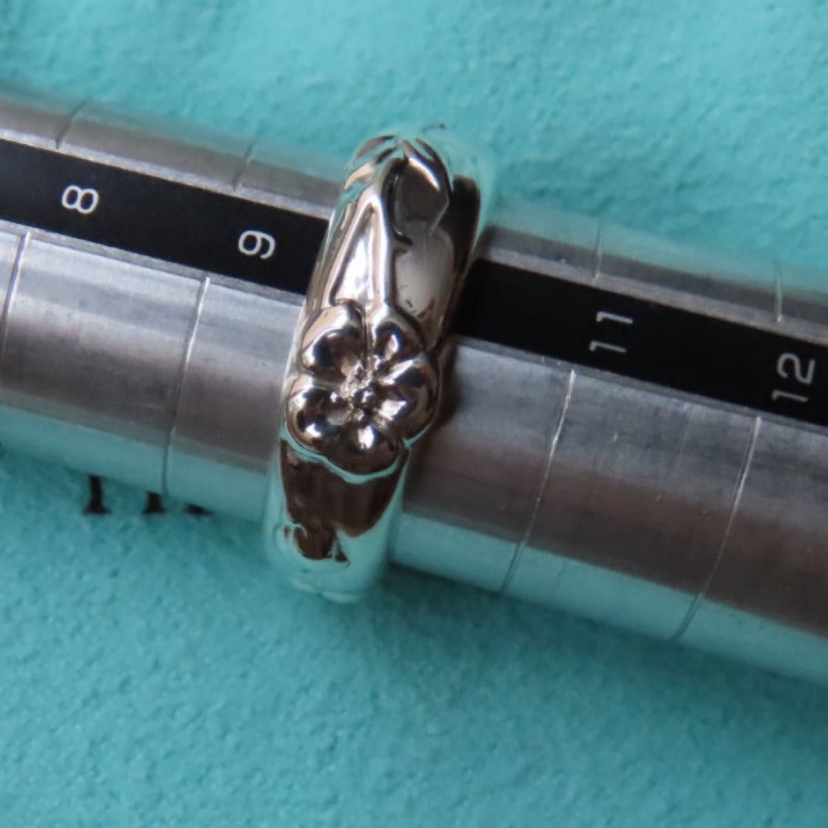 TIFFANY ティファニー バラ 希少 シルバー リング 10号 フラワー TIFFANY ティファニー バラ 希少 シルバー リング 10号 フラワー
