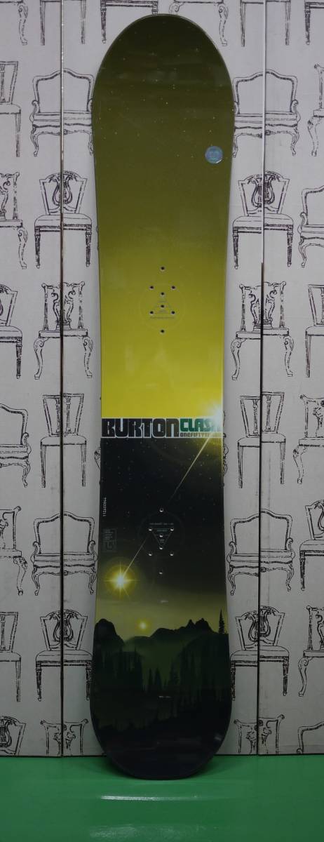 BURTON CLASH バートン クラッシュ 153cm スノーボード 板 良好品(中古