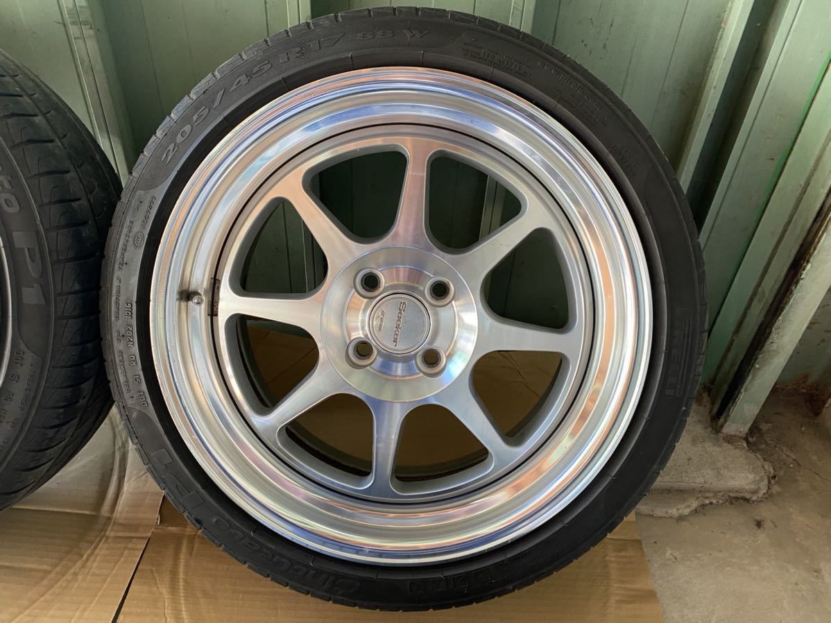 WORK seeker GX 16/4H/100 ホイール4本 ロシア大手銀行 自動車
