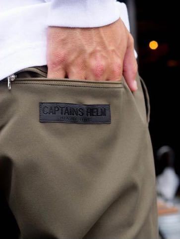 即完売 CAPTAINS HELM #SOLOTEX HEAT TEC-PANTS M カーキ キャプテンズ