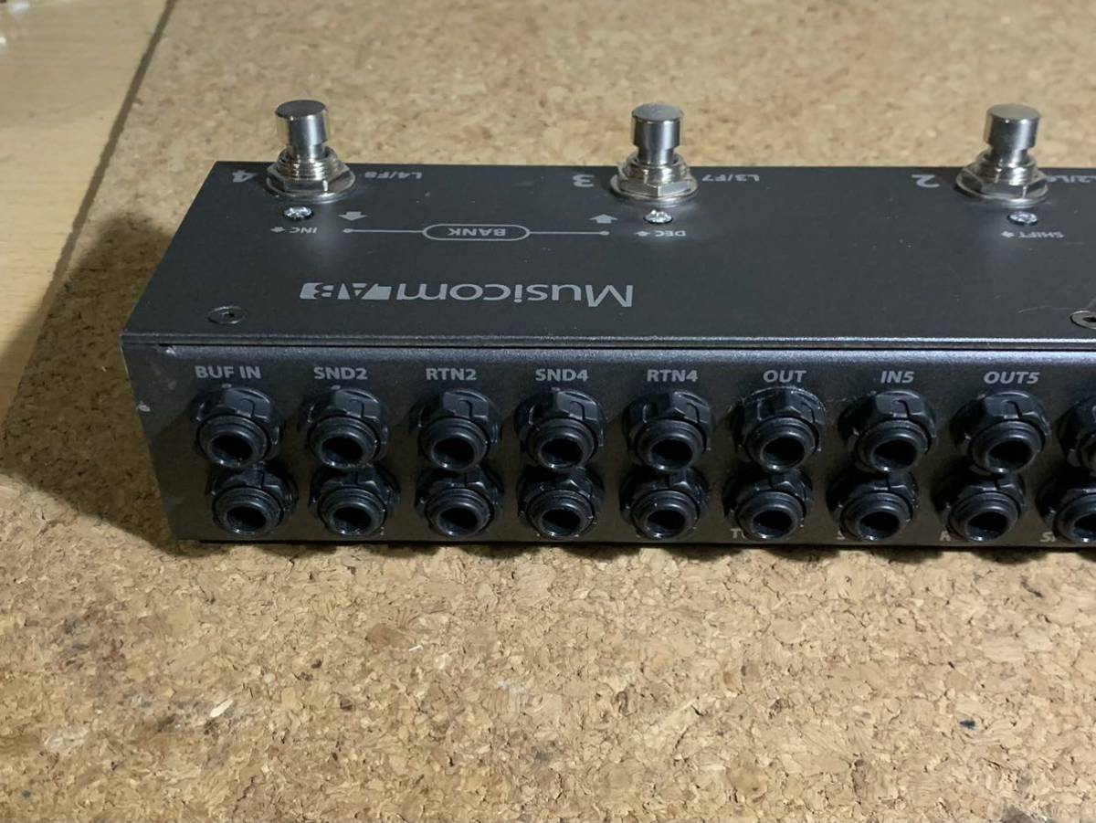 Musicom Lab EFX LITE 62M プログラマブル スイッチャー depaoli.com.br