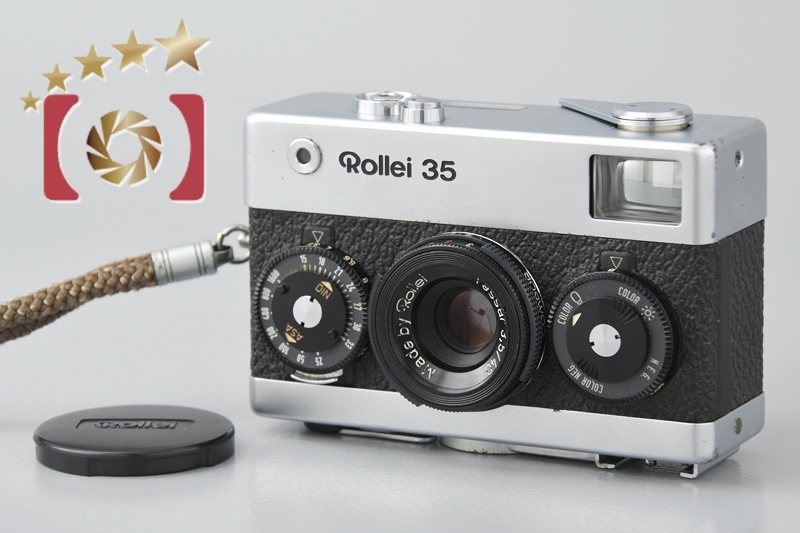 【中古】Rollei ローライ 35 シルバー コンパクトフィルムカメラ