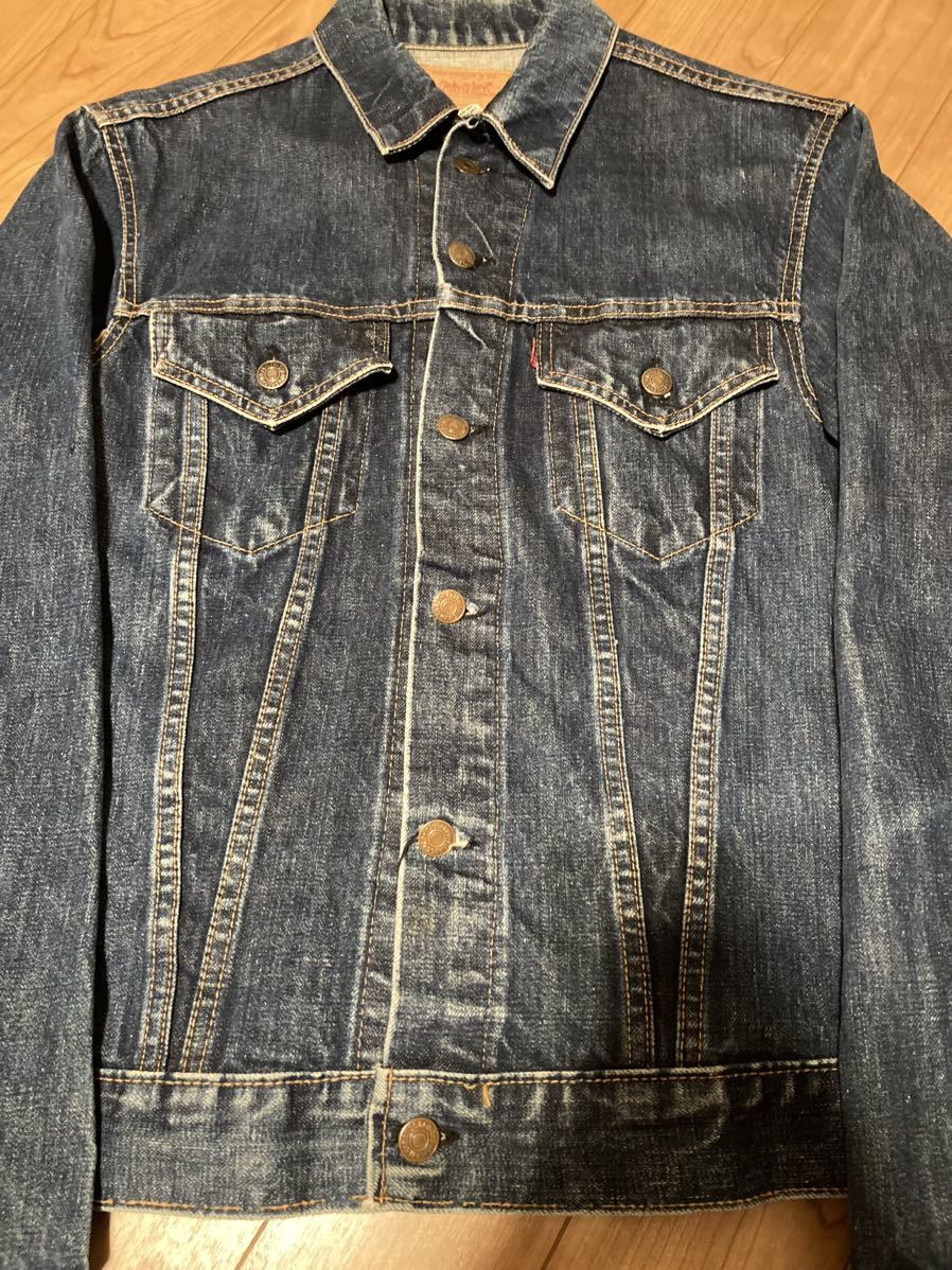 濃紺60s70s ヴィンテージLEVI'S 71205 BIGE 40-42ロングタイプ 70505 リーバイス501XX 506XX 507XX 557 558 3rd ビッグEビンテージ_画像10