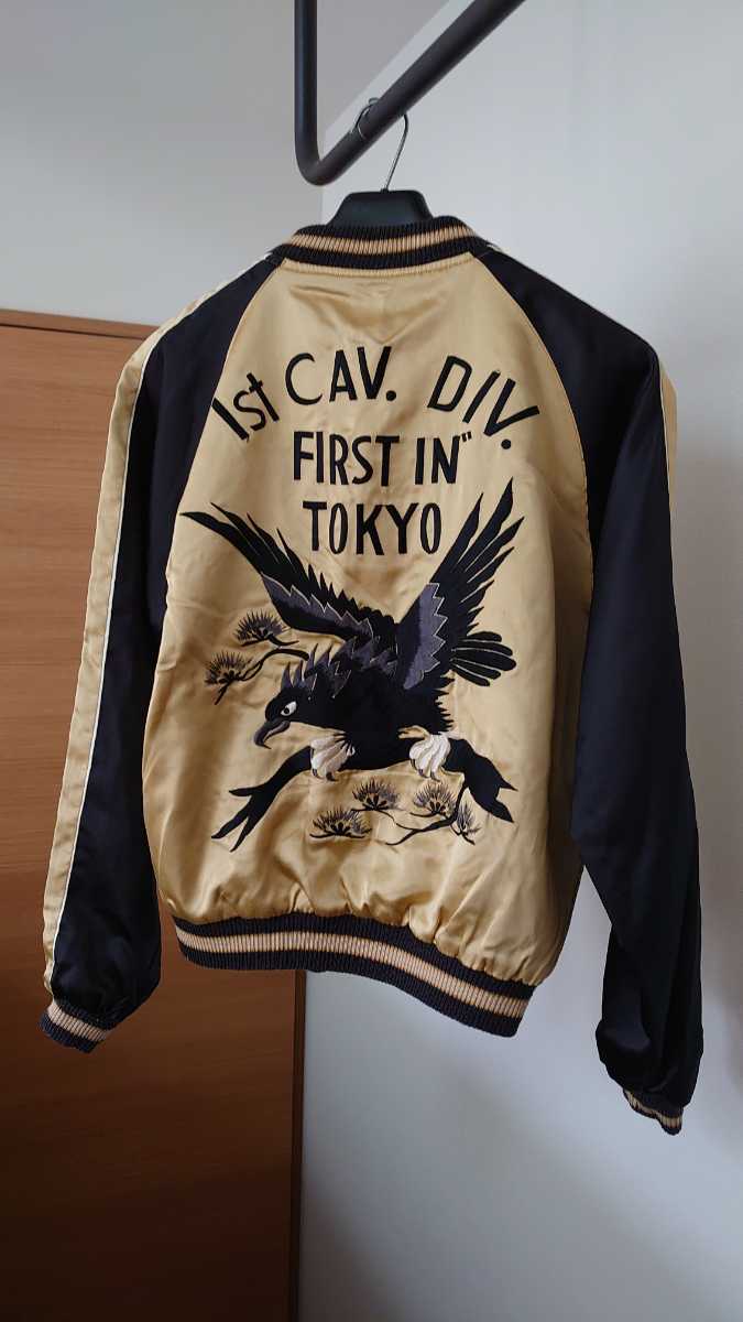 東洋エンタープライズ 1st CAV DIV 黒 金 ゴールド 鷹×龍 和柄 東洋エンタープライズ 1st CAV DIV 黒 金 ゴールド 鷹×龍 和柄