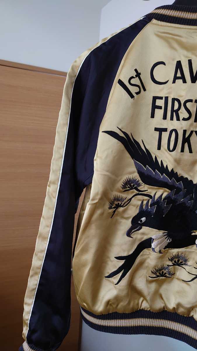 東洋エンタープライズ 1st CAV DIV 黒 金 ゴールド 鷹×龍 和柄 東洋エンタープライズ 1st CAV DIV 黒 金 ゴールド 鷹×龍 和柄