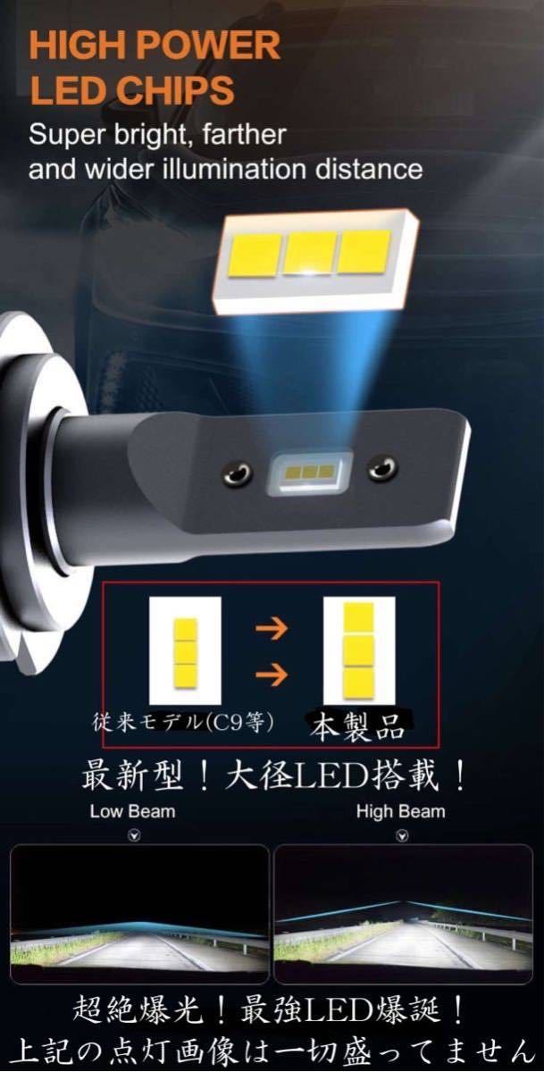刺繍サービス バッティング手袋 H11 超絶爆光 LED ヘッドライト O1