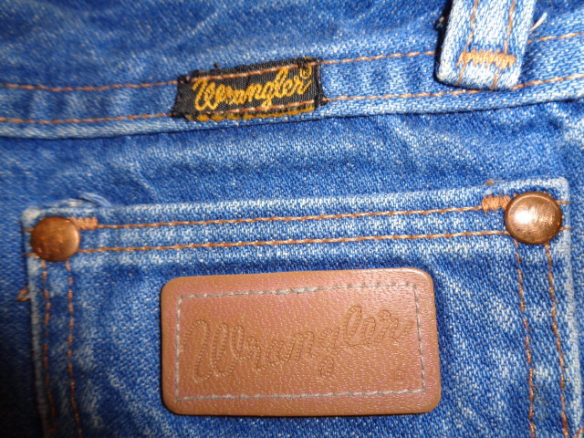 b778*90s USA made Wrangler 13MWZJP Kids jeans * Wrangler size7REG w absolute size approximately 58cm cotton 100% Denim pants car bo- ikatto 5A