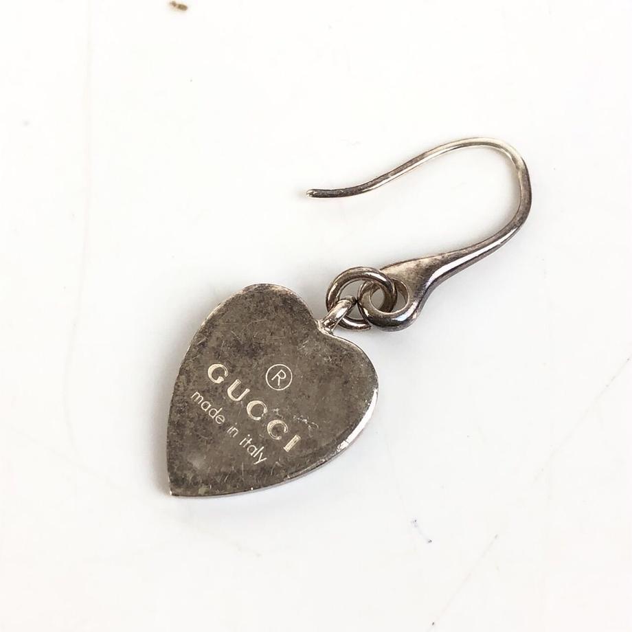 安い購入 GUCCI ハートピアス 片方のみ ピアス(片耳用) - www.conewago.com