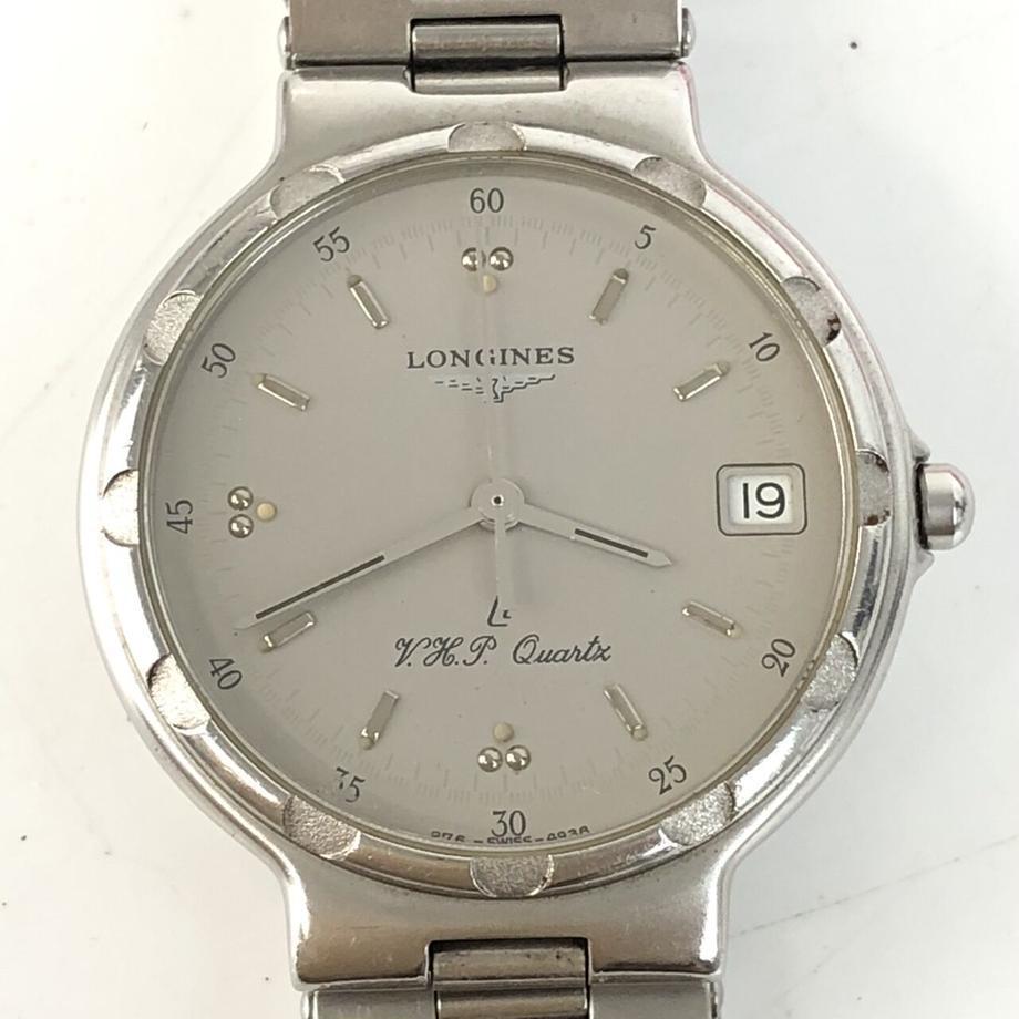 すずらん LONGINES ロンジン 腕時計 クオーツ シルバー アナログ