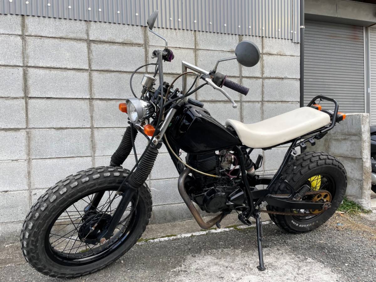 超安い品質 TW200【エンジン始動】【書類あり】ロンスー スカチューン