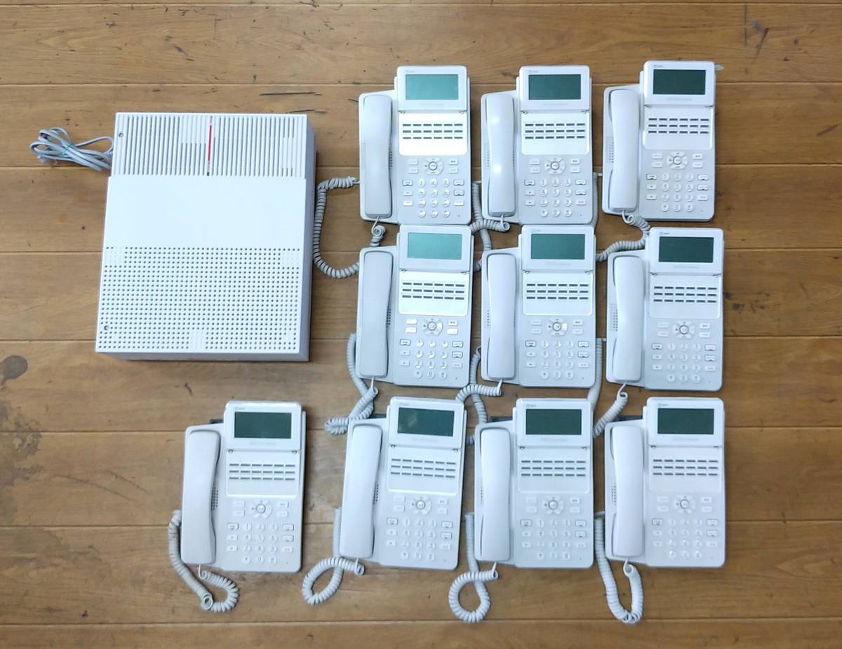 NTT ビジネスフォン 電話機 6点 主装置 セット ビジネスホン | www.pci
