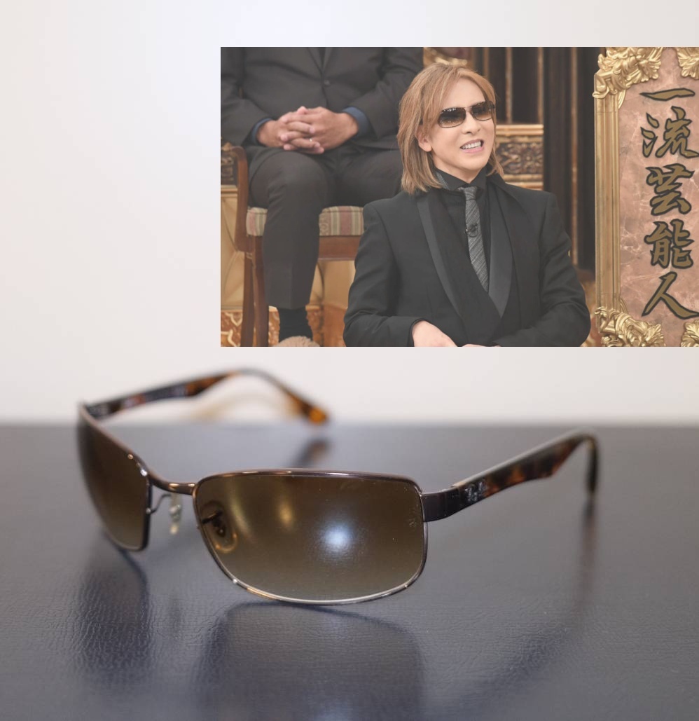 X JAPAN YOSHIKIサングラス とカラーは完全に同じで 形違い X JAPAN YOSHIKIサングラス とカラーは完全に同じで 形違い