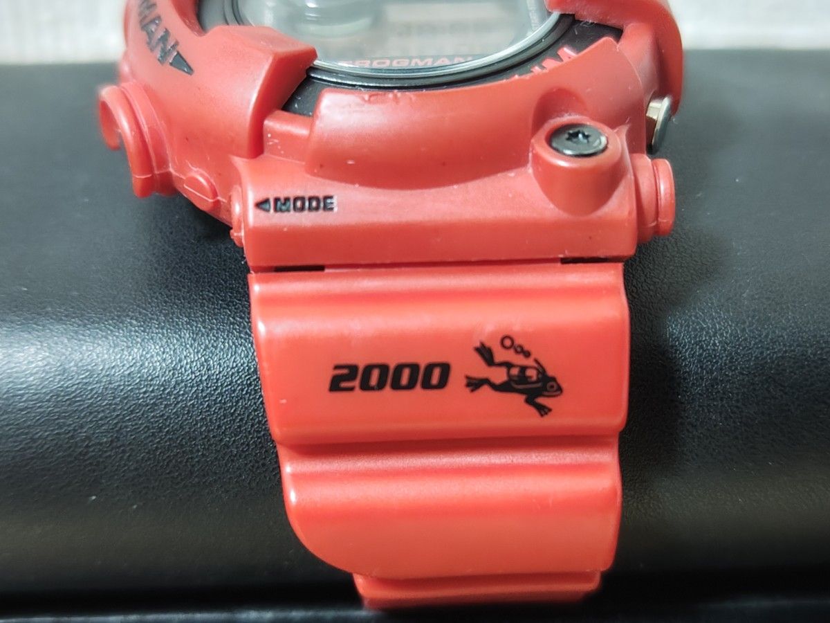 G-SHOCK フロッグマン 2000 DW-8200 NT2 赤蛙 電池交換済み|PayPayフリマ