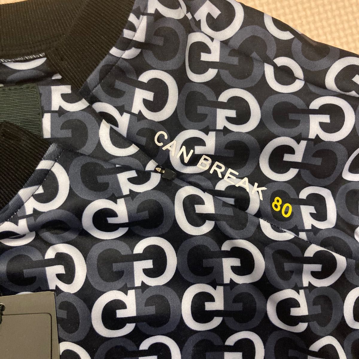 G/FORE gfore メンズ ハーフジップ ニットアウター 白 Lサイズ-