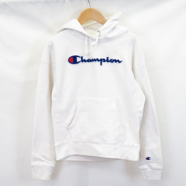 Champion リバースウィーブ プルオーバー スウェット パーカー sizeレディースS/チャンピオン 0101_画像1