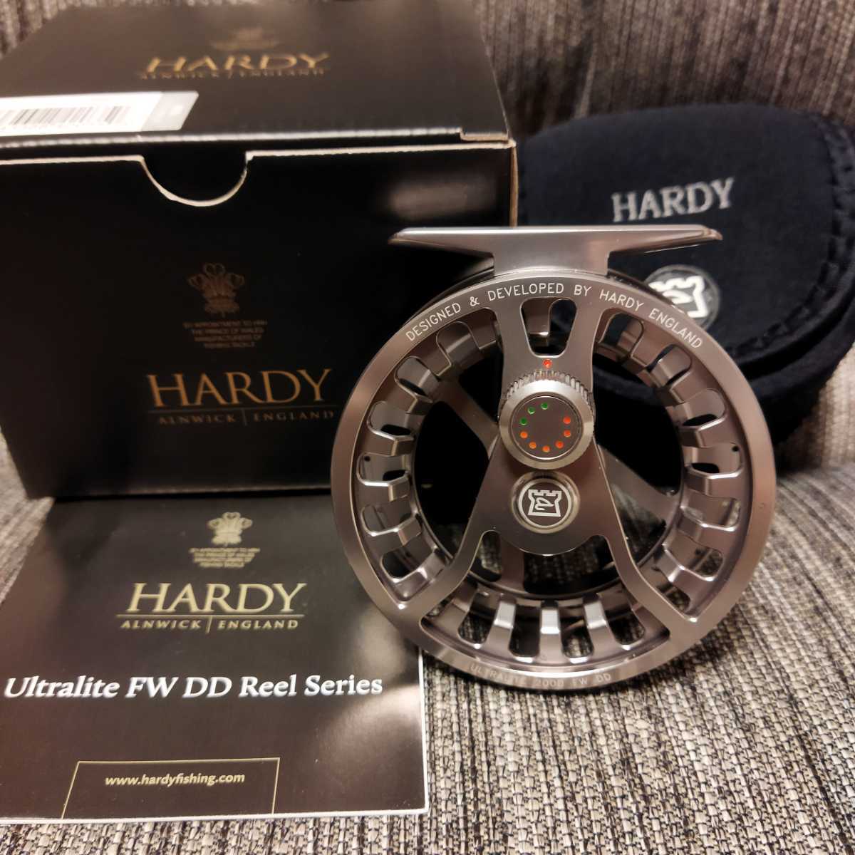 超美品 HARDY Ultralite 2000 FW DD 2/3/4 LT TITANIUM ALNWICK ENGLAND ハーディ  ウルトラライト フライリール