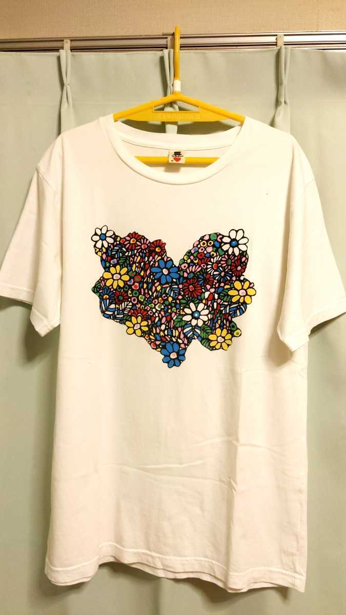 4枚セット Bohemians ボヘミアンズ Tシャツ M カブトムシ BEETLE HEARTホワイト グレー 白色 灰色 ハート 虫 蝶 鳥 オウム フラワー 花_画像6