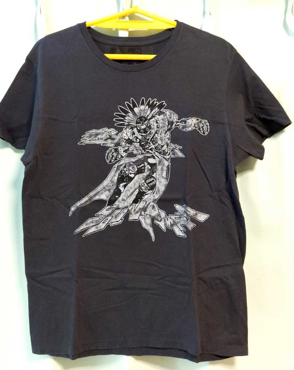 ultra-violence×JOJO/Tシャツ/スティールボールランレース/「サンドマン」スタンド/M/アルトラバイオレンス/ジョジョ検索ジャイロ ディオ_画像3