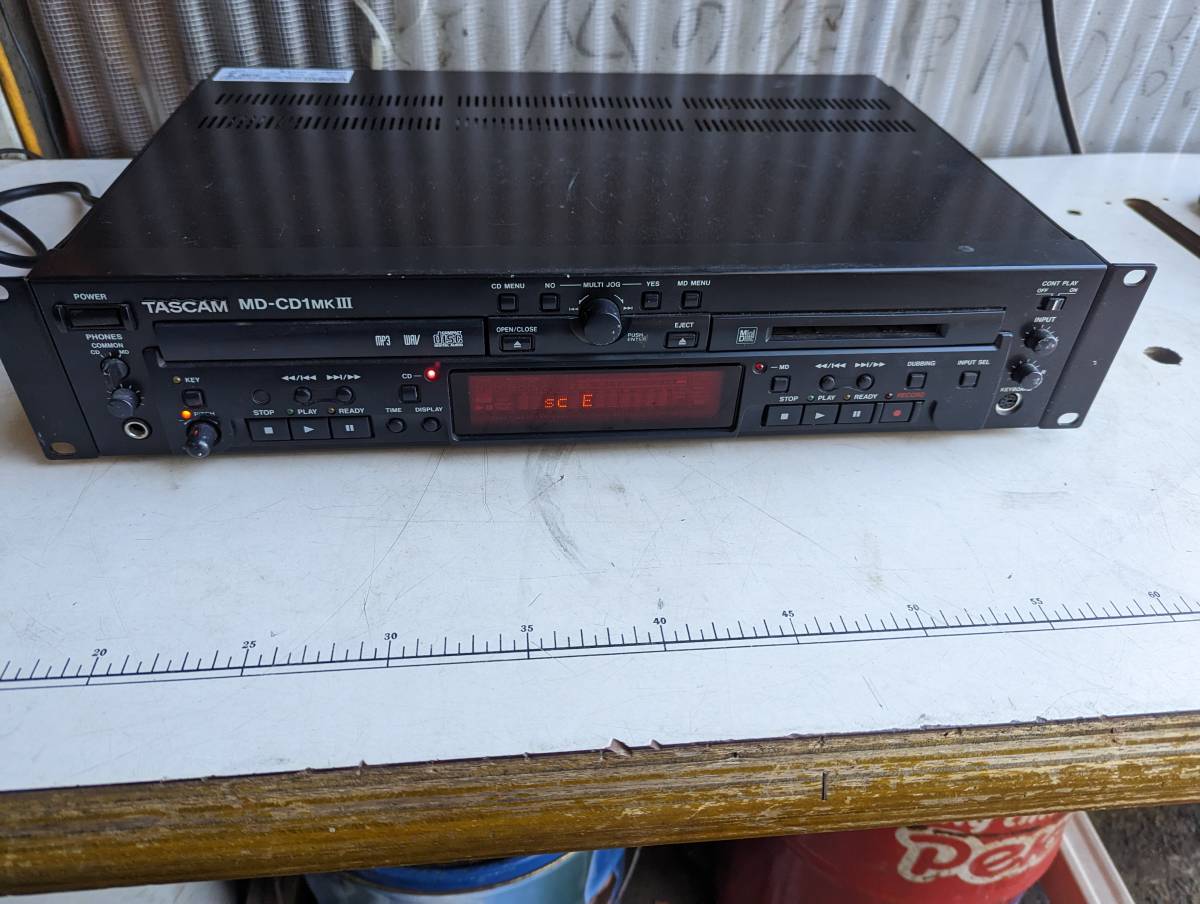 ヤフオク! - S:TASCAM タスカム MD-CD1MKⅢ 業務用 C...