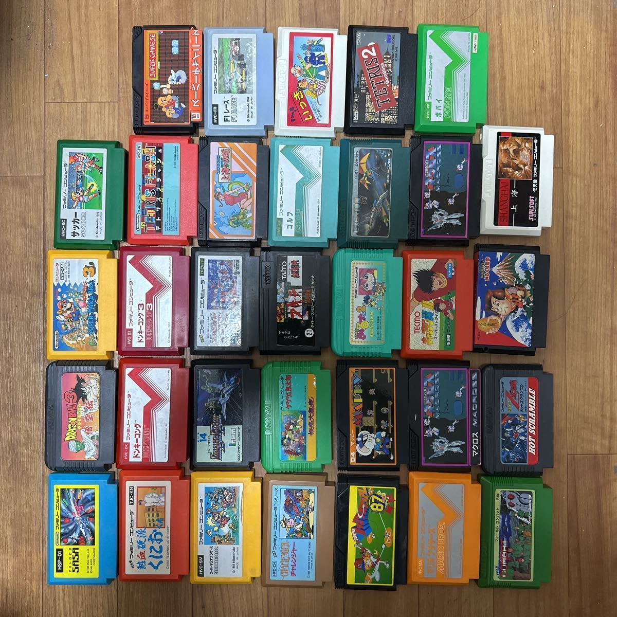 ヤフオク! - ファミコンソフト+スーパーファミコンソフト45本...